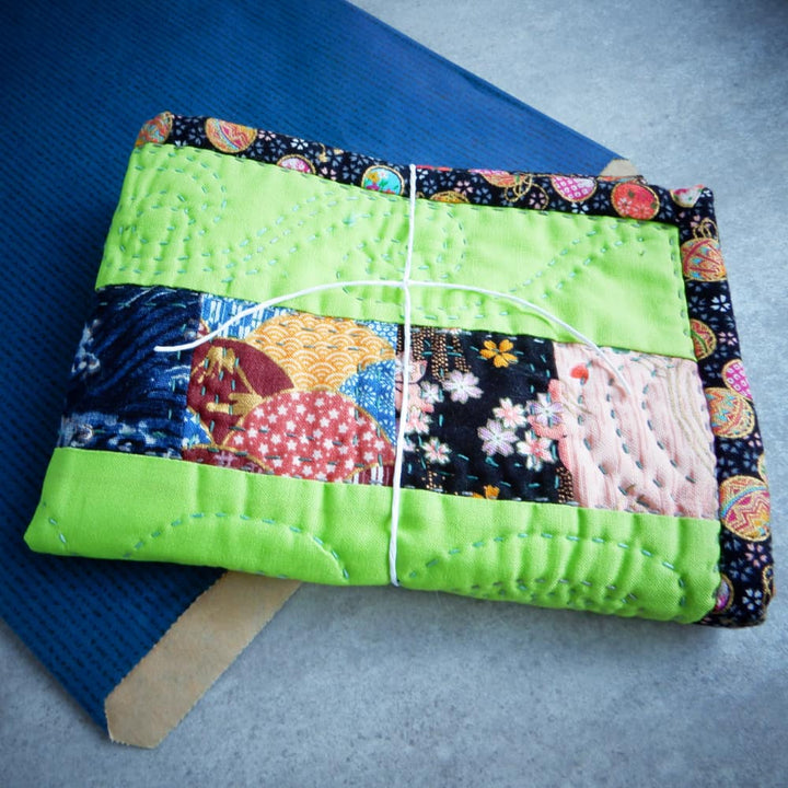 mug rug packaged for shipping