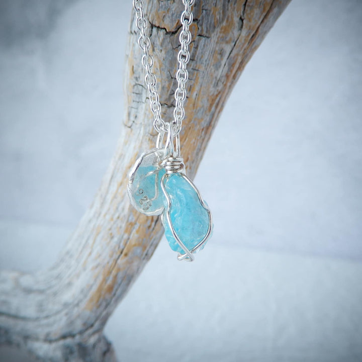 RAW APATITE NECKLACE