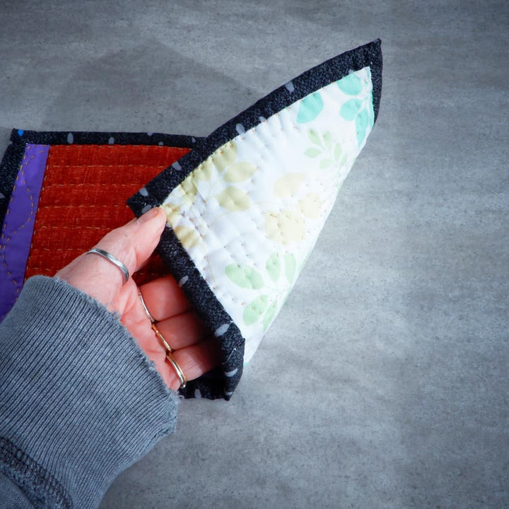 Bright Color Japanese Style Hand Stitched Mug Mat