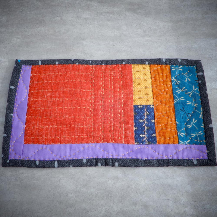 Bright Color Japanese Style Hand Stitched Mug Mat