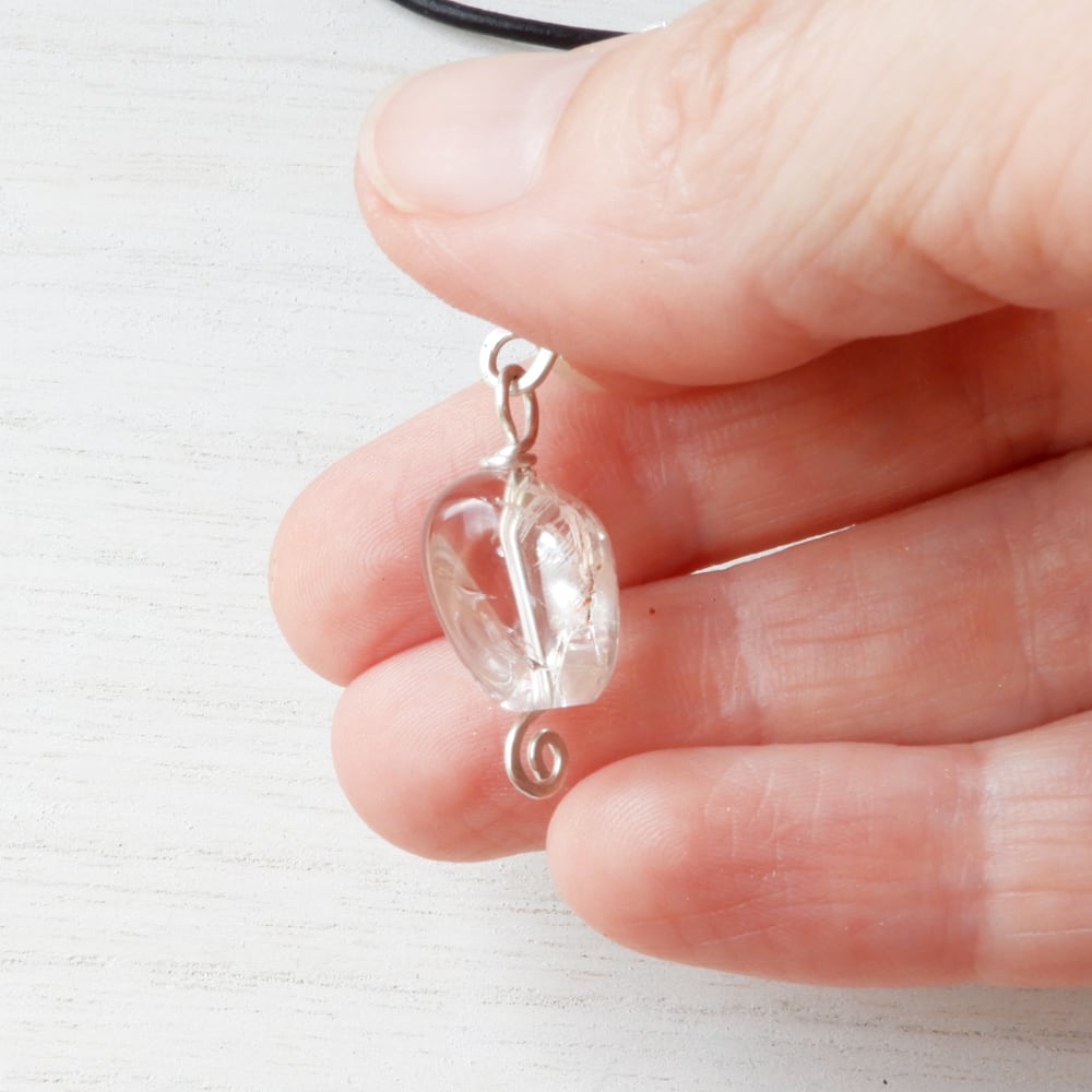 hematite crystal quartz stone