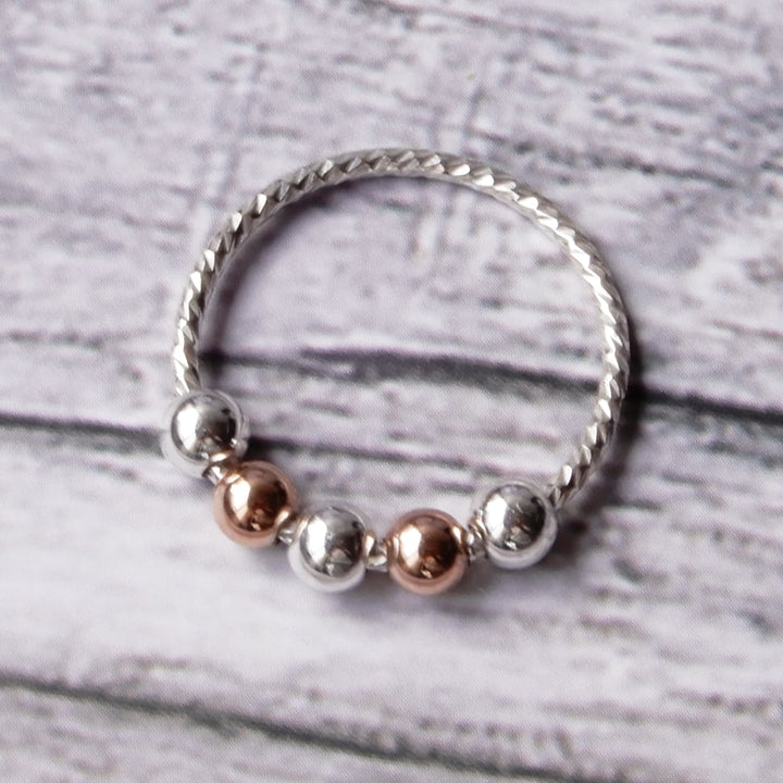 sensory fidget ring view from top