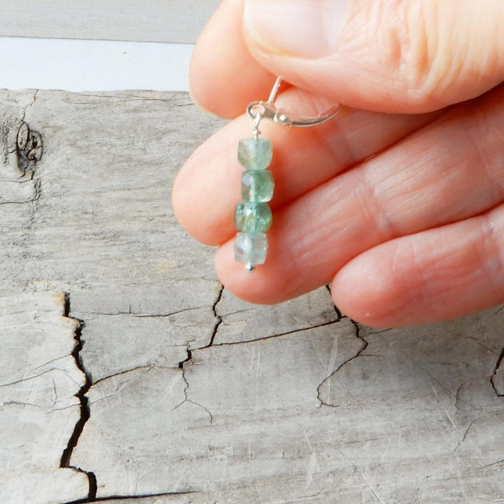 SIMPLY BEAUTIFUL | Square Gemstone Earrings
