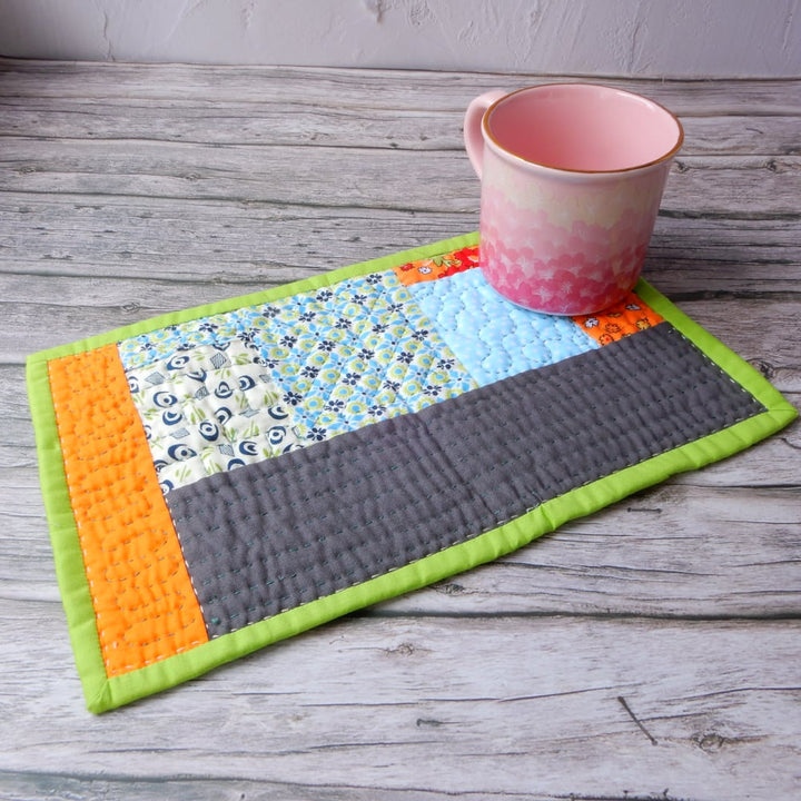 Hand Stitched Quilted Placemat