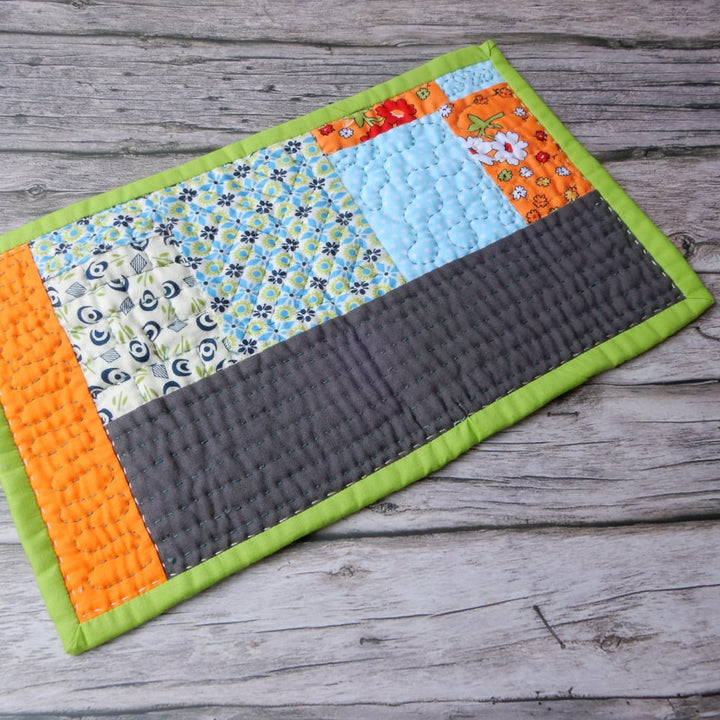 Hand Stitched Quilted Placemat