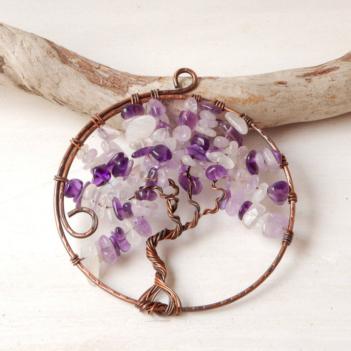 Mini Purple Crystal Suncatcher | SOPHIA
