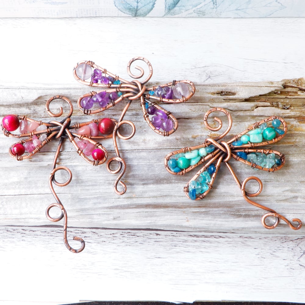 Dragonfly House and Window Handmade Decoration