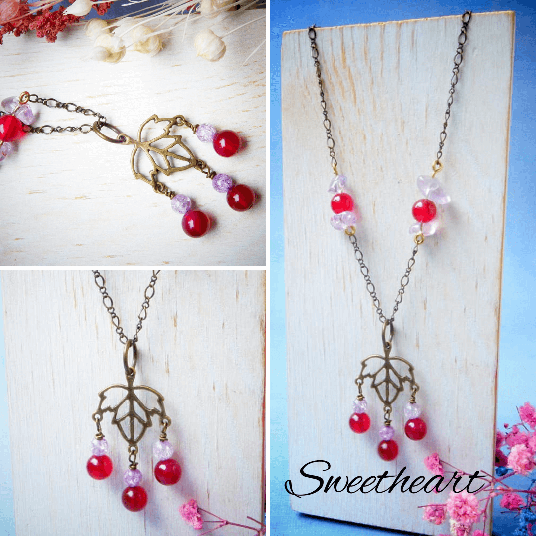 sweetheart summer necklace