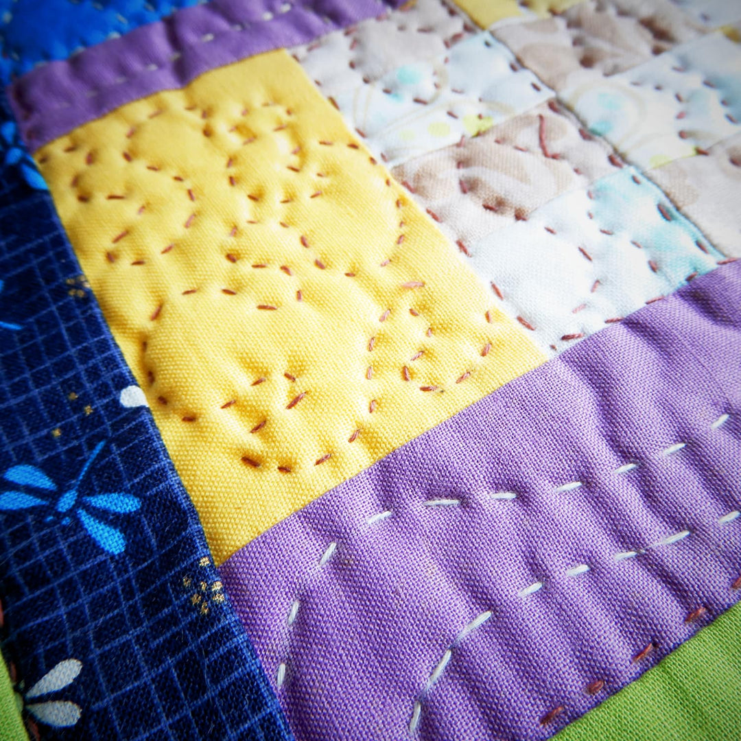 COLORFUL MODERN HANDMADE MUG RUG