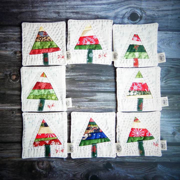 CHRISTMAS TREE COASTERS