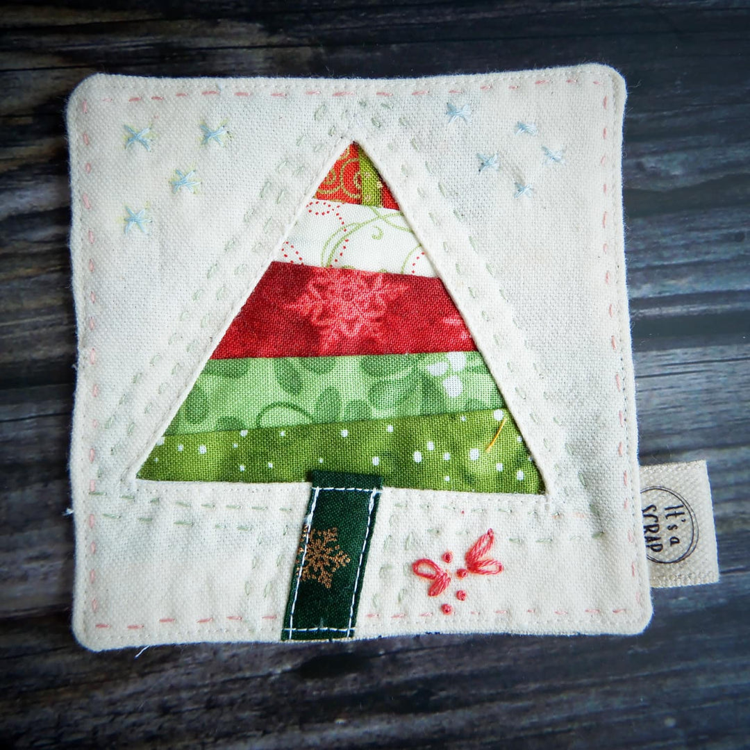 CHRISTMAS TREE COASTERS
