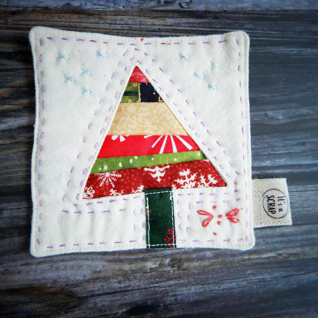 CHRISTMAS TREE COASTERS
