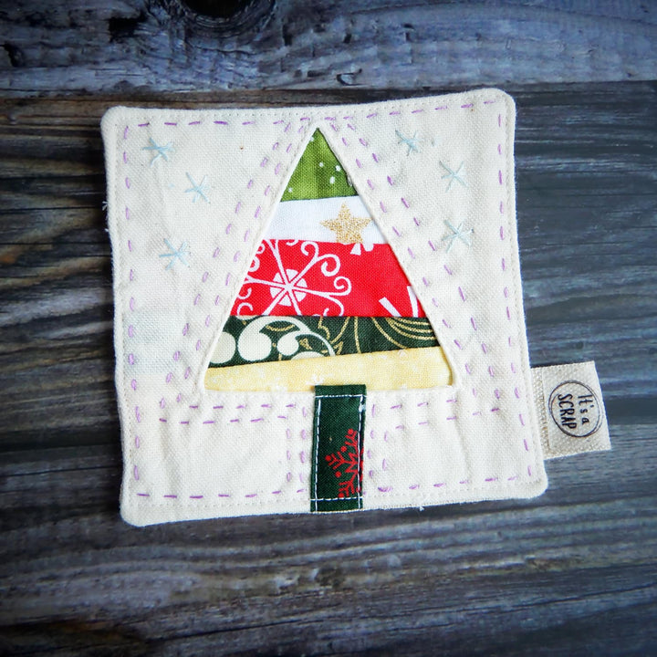 CHRISTMAS TREE COASTERS