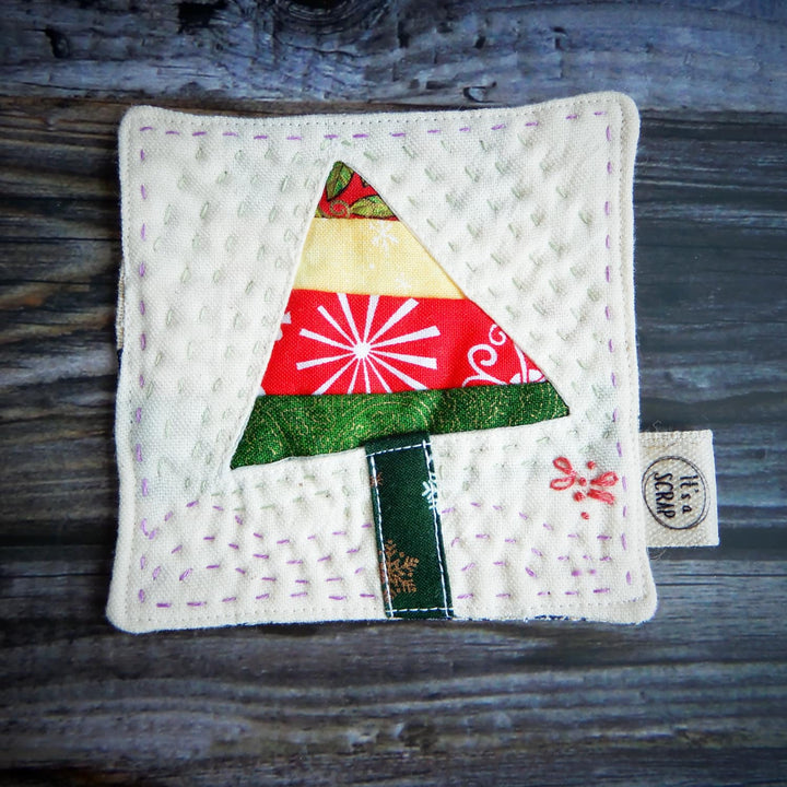CHRISTMAS TREE COASTERS