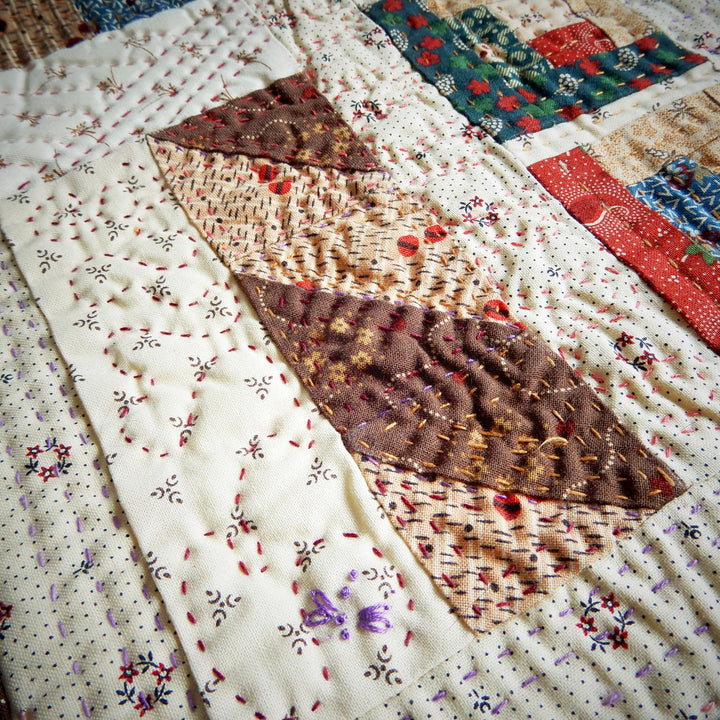CIVIL WAR REPRODUCTION PRINT SCRAPPY TABLE TOPPER