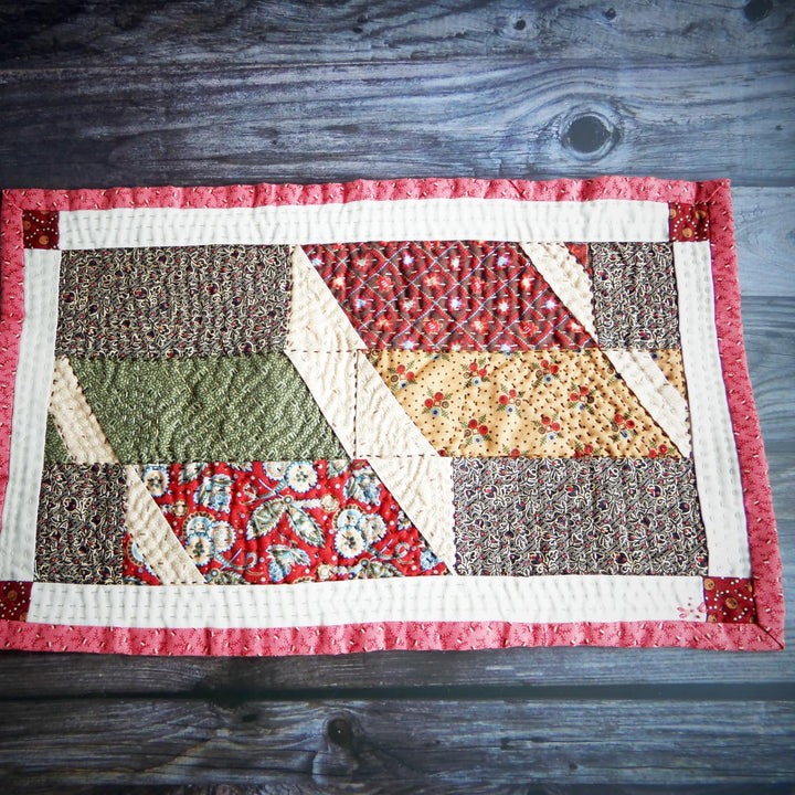 RUSTIC HANDMADE TABLE TOPPER