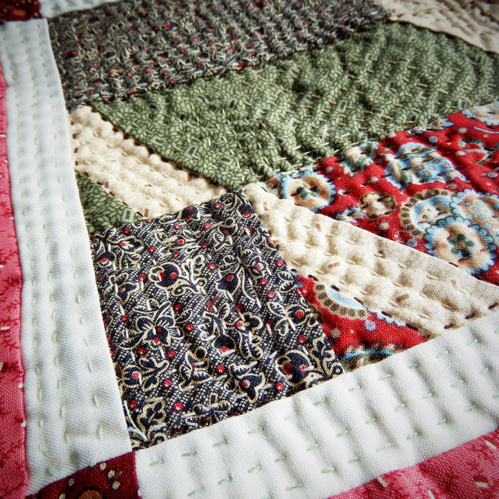RUSTIC HANDMADE TABLE TOPPER