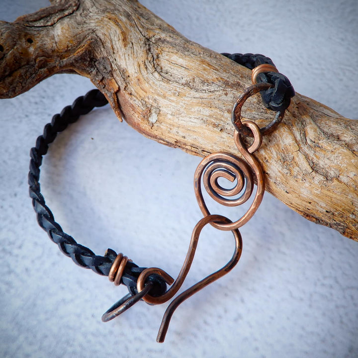 BRAIDED LEATHER BAND