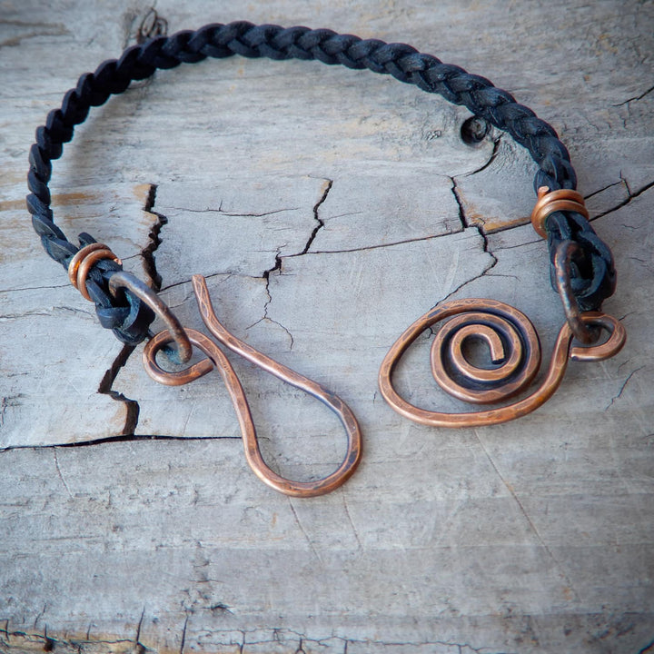 BRAIDED LEATHER BAND