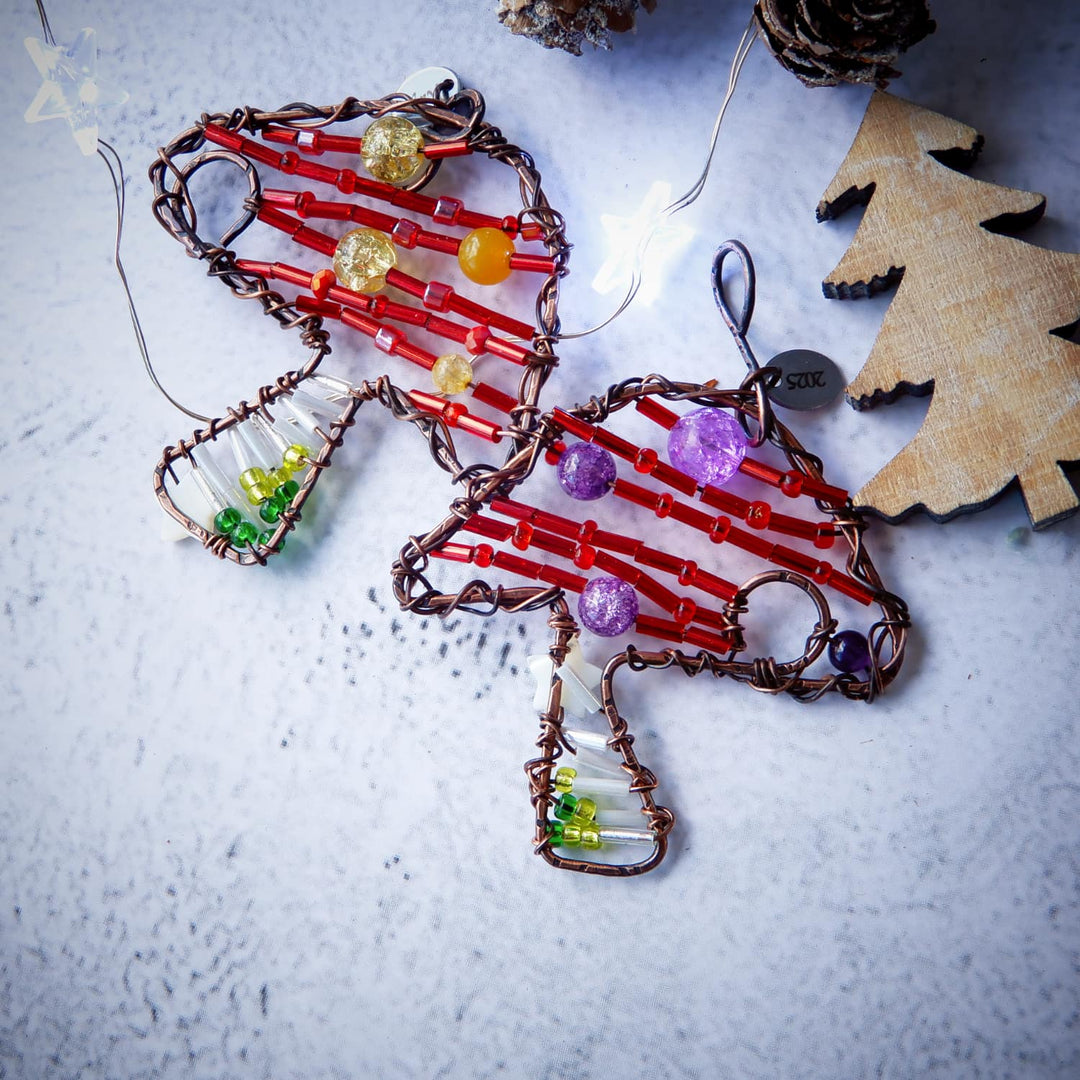 HANDMADE MUSHROOM CHRISTMAS ORNAMENT