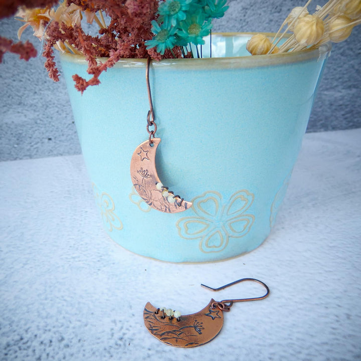 CRESCENT MOON EARRINGS