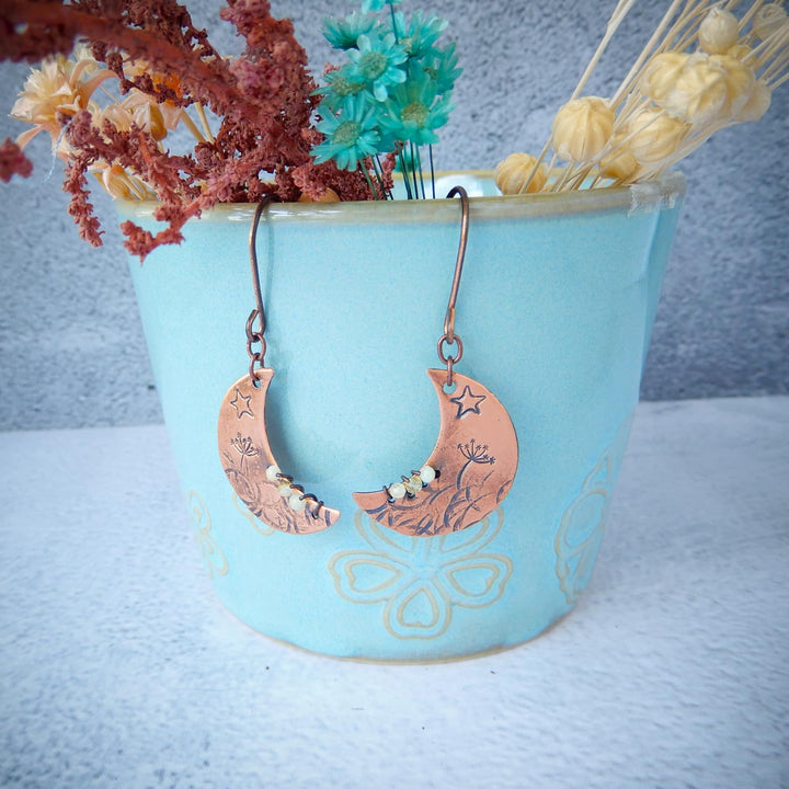 CRESCENT MOON EARRINGS