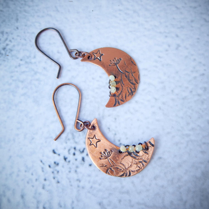 CRESCENT MOON EARRINGS