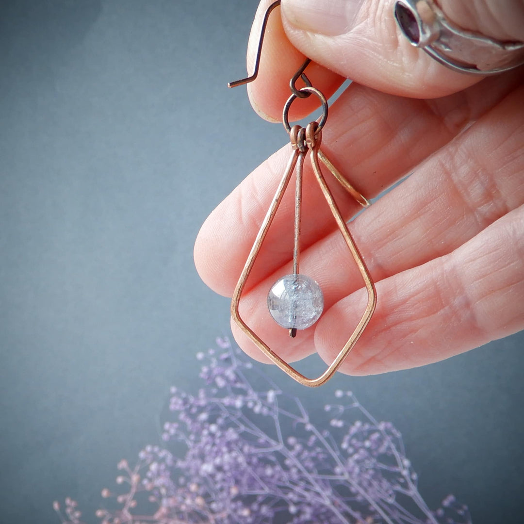Geometric Dangle Earrings
