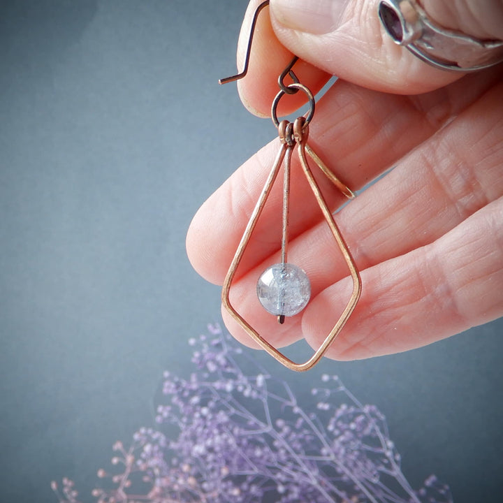 Geometric Dangle Earrings