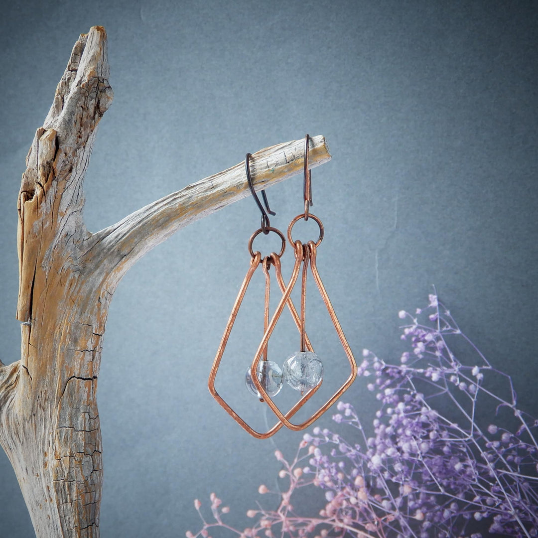 Geometric Dangle Earrings