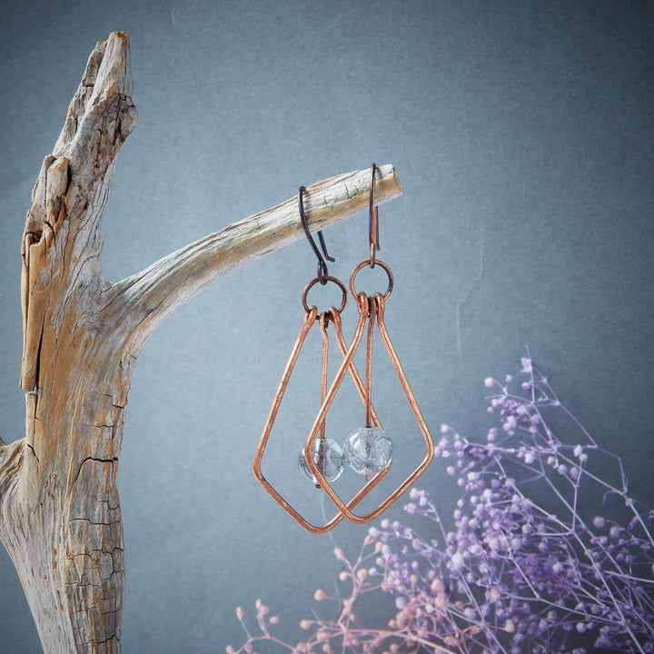 Geometric Dangle Earrings