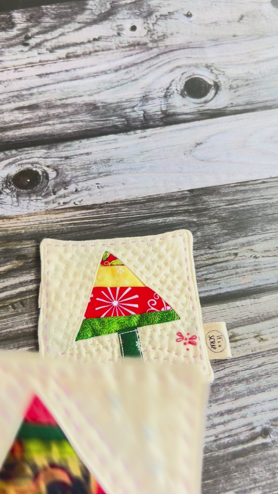 CHRISTMAS TREE COASTERS
