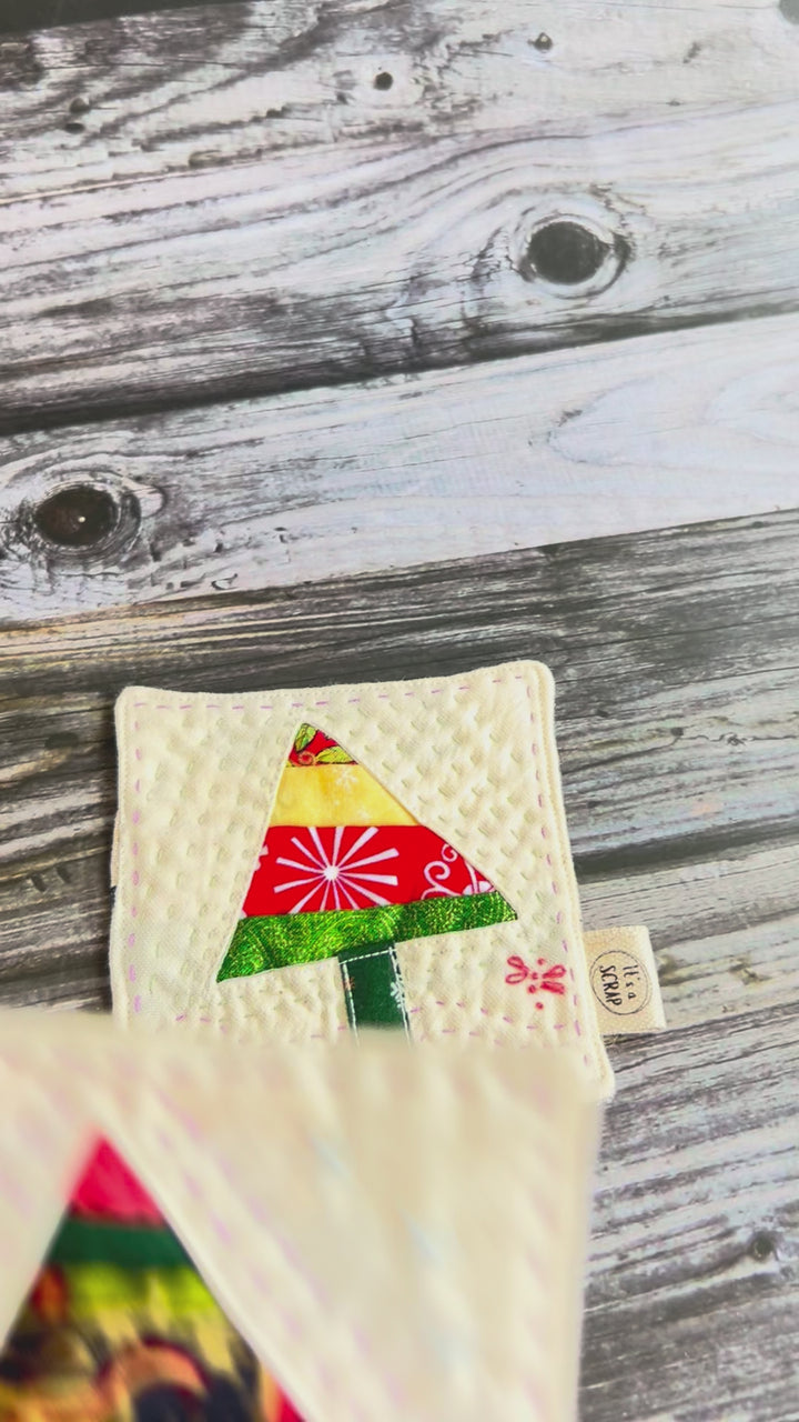 CHRISTMAS TREE COASTERS