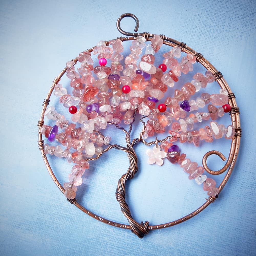 Sakura Tree of Life Sun Catcher Wall Decoration