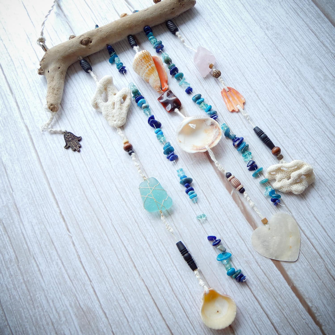 SEA SAND and SALTWATER Blue Wall Decor