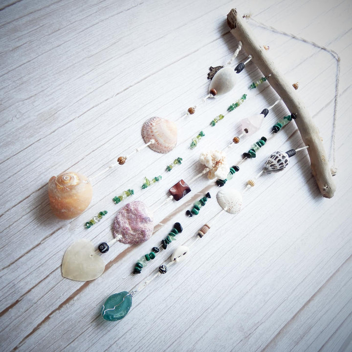 SEA SAND and SALTWATER Green Wall Decor