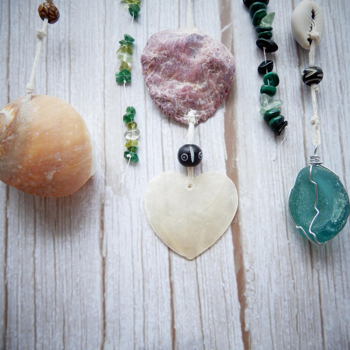 SEA SAND and SALTWATER Green Wall Decor