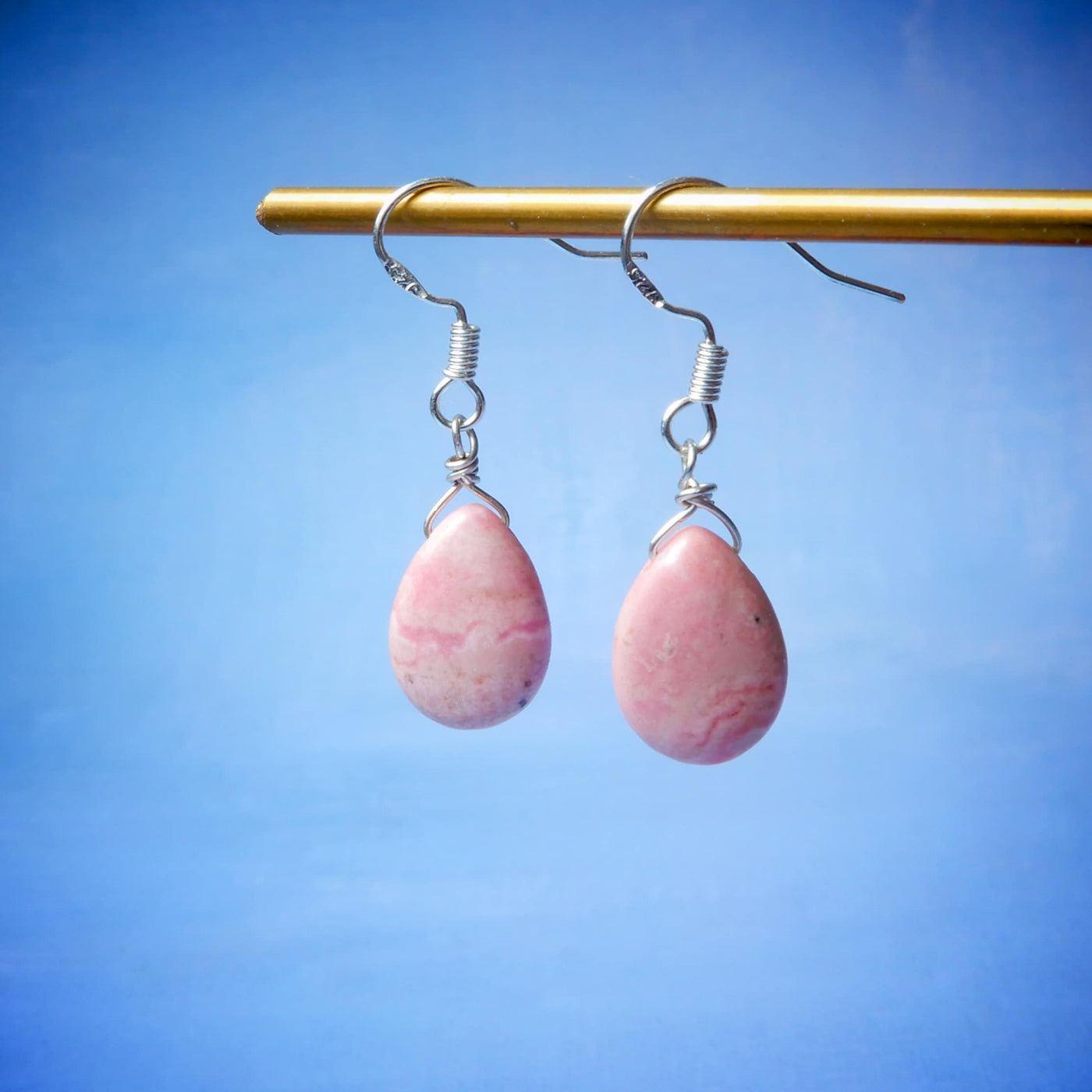 Single Stone Dangle Earrings | Choose Your Gemstone