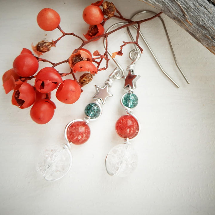 Christmas Ornament Earrings